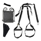 Fita Treinamento Suspenso Suspensão Tipo Trx kit Completo Cor Preto