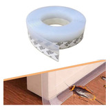 Fita Veda Fresta Porta Transparente 5 Mt Metro Pivotante 3m