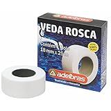 Fita Veda Rosca Adelbras 18mmx25m