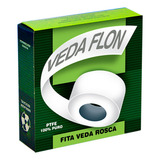 Fita Veda Rosca Vedaflon 120 Pçs Teflon 18mm X 25 Metros