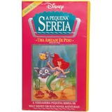 Fita Vhs A Pequena Sereia Disney Dublado Original Cd 360