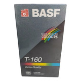 Fita Vhs Basf Germany T 160 Rara Lacradas Virgens Lote 5 Un