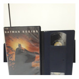 Fita Vhs Batman Begins Legendado Raro