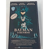 Fita Vhs Batman O Retorno Leg michael Keaton