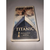 Fita Vhs Dupla Filme Titanic Leonardo Dicaprio Raro