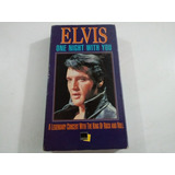 Fita Vhs Elvis Presley One Night