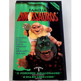 Fita Vhs Família Dinossauros Volume 1 Dublado