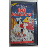 Fita Vhs Filme 101 Dálmatas Oficial Disney Dublado Original