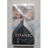 Fita Vhs Filme Titanic Lacrado Embalado De Fábrica Legendado
