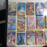 Fita Vhs Infantil 16 Titulos Walt Disney Clássicos Dublado