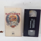 Fita Vhs Iron Maiden 12 Wasted Years Importada