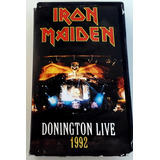 Fita Vhs Iron Maiden Donington Live 1992