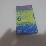 Fita Vhs Maxell T 120 Bronze Standard Grade