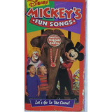 Fita Vhs Mickey s Fun Songs lets Go To The Circus Lolo