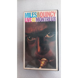Fita Vhs Miles Davis Quincy Jones Live At Montreux