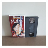 Fita Vhs Mulan Clássico Disney Dublado