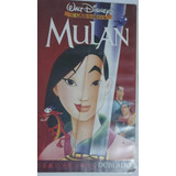 Fita Vhs Mulan walt Disney