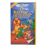 Fita Vhs O Ratinho Detetive Disney Dublado Cd 367