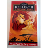 Fita Vhs O Rei Leão 2 O Reino De Simba Dublado