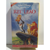 Fita Vhs O Rei Leão Dublado Disney Fita Preta