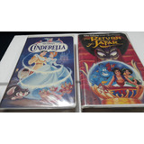 Fita Vhs Original Disney Cinderela E Return Of Jafar Coleção