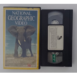 Fita Vhs Original National Geographic Elefante