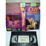 Fita Vhs Ozzy Osbourne Bark At The Moon live 1984 Import