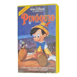 Fita Vhs Pinoquio Walt Disney Classicos