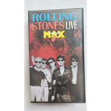Fita Vhs Rolling Stones Live At The Max ótimo Estado 