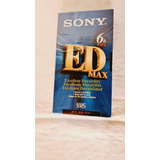 Fita Vhs Sony Ed Max 6h