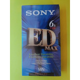 Fita Vhs Sony Ed Max T