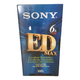 Fita Vhs Sony Edmax 6h T 120