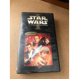 Fita Vhs Star Wars A Ameaça