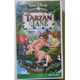 Fita Vhs Tarzan E Jane Dublado Walt Disney Original Filme