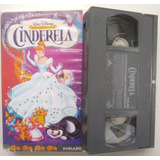 Fita Vídeo Vhs Original Cinderela Walt Disney Clássicos