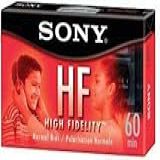 Fitas Cassete Sony HF 60 Minutos Em Branco C 60HFL Qtd 4