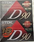 Fitas Cassetes De áudio TDK D90