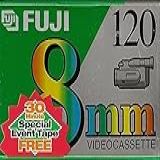 Fitas De Vídeo FUJI MP P6-120 DS N 8 Mm- Pacote Com 2 Com Bônus