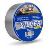 Fitas Silver Tape Multiuso Cinza 50