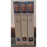 Fitas Vhs Coleção Jacques Cousteau 3 Volumes 