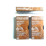 Fitas Vhs T120 Maxell Bronze