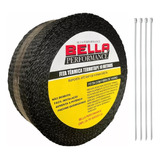 Fitatérmica Térmotape Preta Para 10 Metros 4 Abraçadeira
