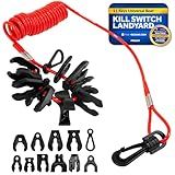 Five Oceans Cordão Universal Para Interruptores Para Interruptores Johnson- Evinrude- Mercury- Yamaha- Honda- Tohatsu- Suzuki- Kawasaki- OMC E Nissan Kill Switches - FO2437