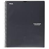 Five Star Caderno Interativo 1 Assunto Caderno Espiral Pautado Na Faculdade 100 Folhas 28 X 24 Cm Personalizável Cor Selecionada Para Você 1 Unidade 06374 