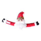Fivela De Cortina De Natal Prendedor De Suporte Papai Noel
