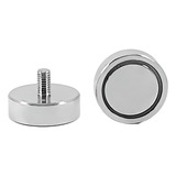 Fixador Magnético 25mm Rosca Externa Força Aprox 20kg 5un