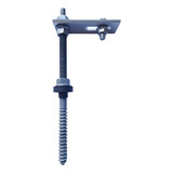 Fixador Suporte Perfil Telha Fibrocimento Madeira 200mm 10un