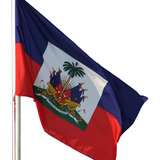 Flag Bandeira Oficial Do Haiti Dupla