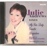 flaira ferro -flaira ferro Cd Julie Andrews Sings My Flair Lady Camelot Brigadoon novo