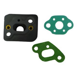 Flange Brida Coletor Admissão Roçadeira 26cc Tu26 Juntas